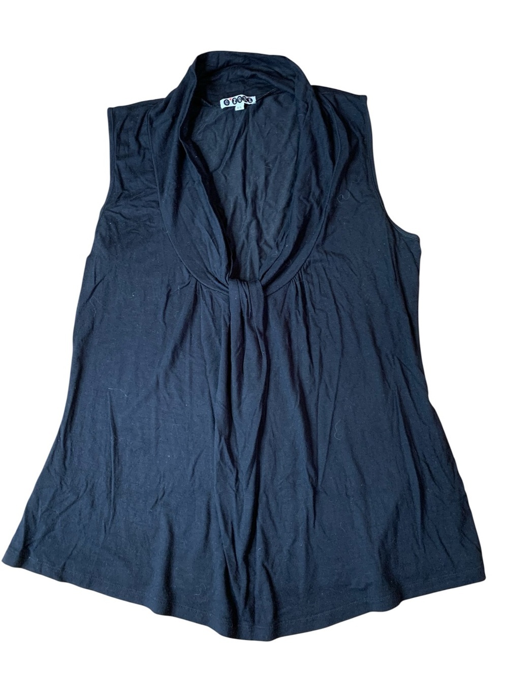 ⚡️O'Zone Black Sleeveless Tie-Front Blouse - Size G/L